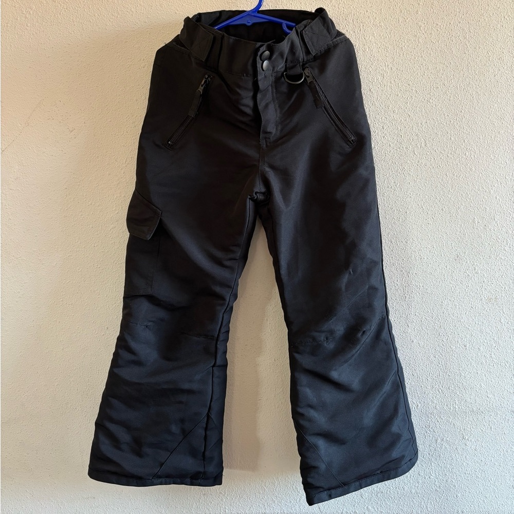 Stylish Kids' Black Cargo Pants